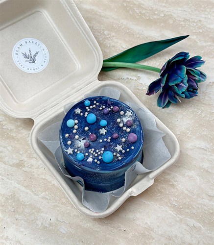 Beam Bakes Galaxy Mini Bento Cake