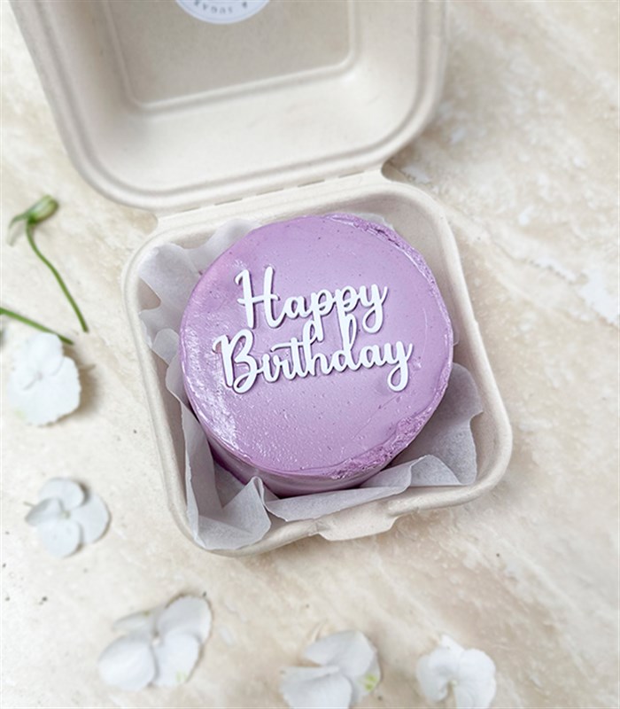 Beam Bakes Happy Birthday Mini Bento Yaş Pasta