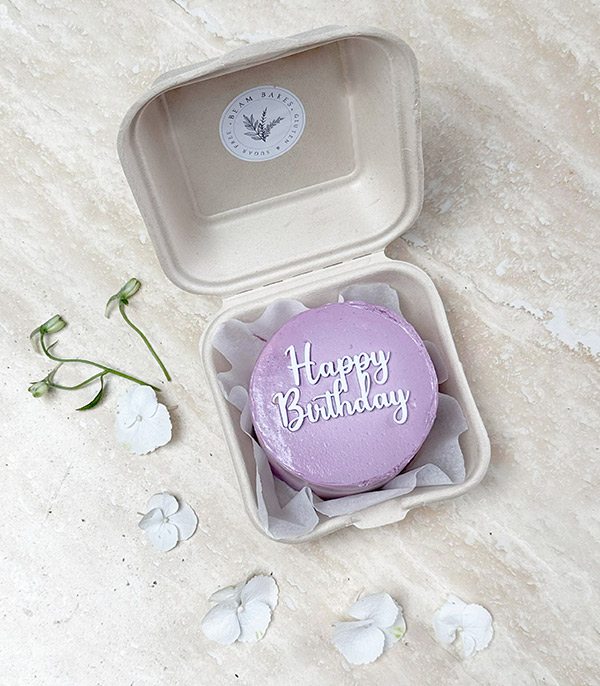 Beam Bakes Happy Birthday Mini Bento Yaş Pasta