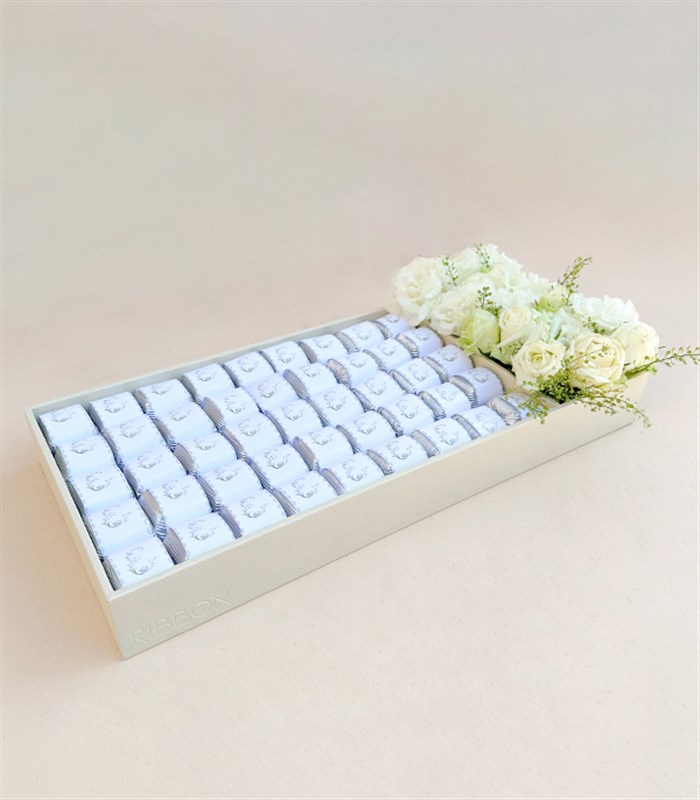 Welcome Baby İsme Özel 32Li Yenidoğan Bebek Tebrik Çikolatası Grand Deluxe