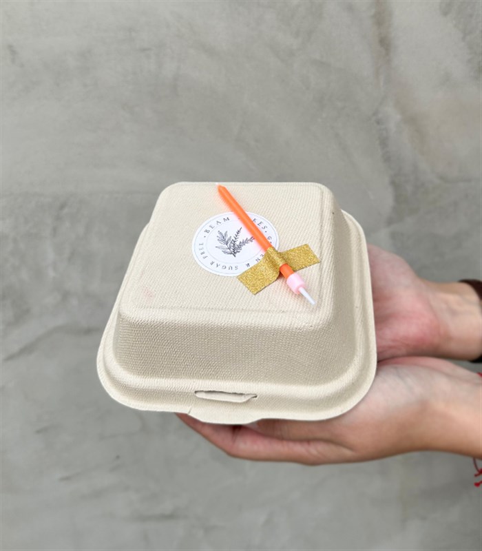 Beam Bakes Confetti Happy Birthday Mini Bento Yaş Pasta