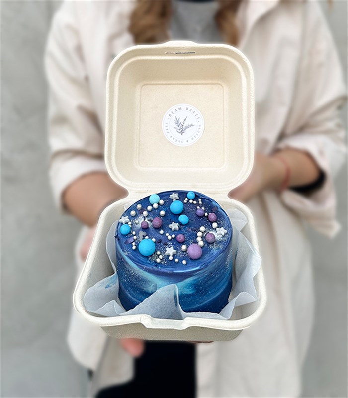 Beam Bakes Galaksi Mini Bento Yaş Pasta