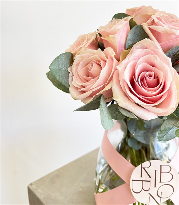 Claire Pembe Gül Buketi