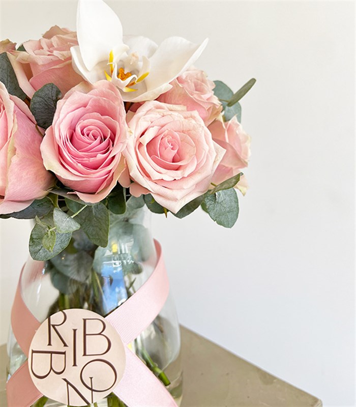 Claire Pembe Gül Buketi