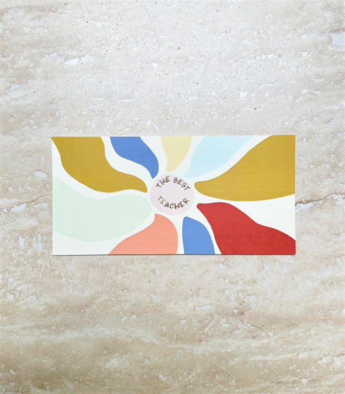 The Best Teacher Not Kartı