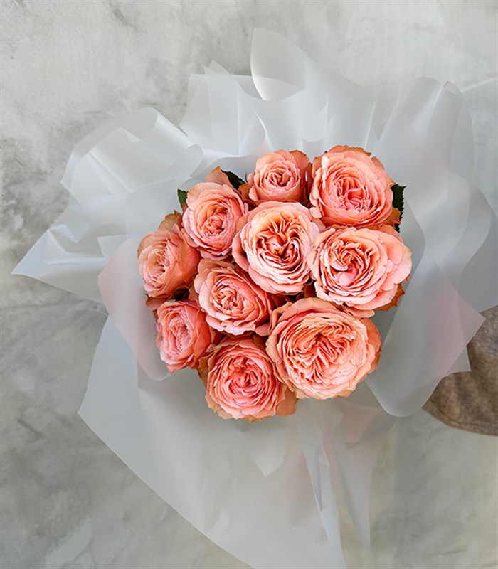 Beam Bakes Somon I Love You Pasta Gül Buketi Seti