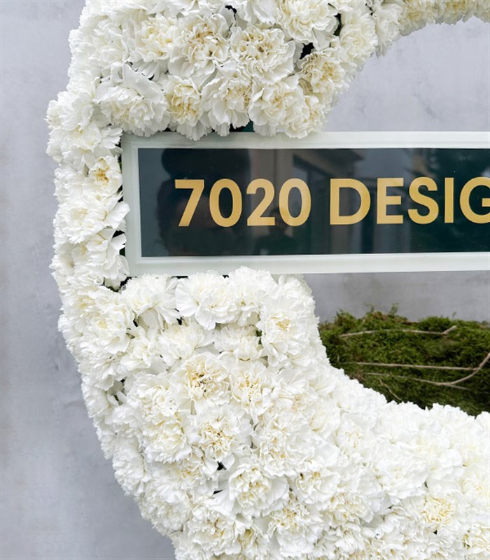 Deluxe Yuvarlak Çelenk