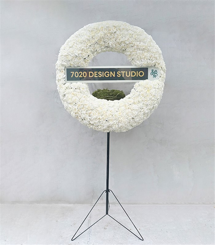 Deluxe Yuvarlak Çelenk