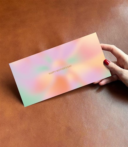 Happy Mothers Day Note Card Colorful