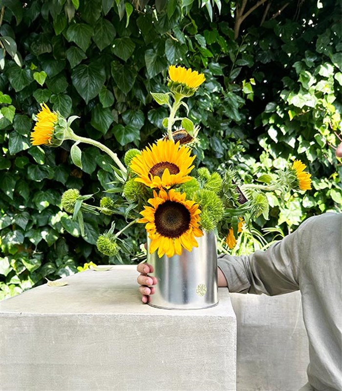 Sunshine Bliss Ayçiçeği Vazo Aranjmanı