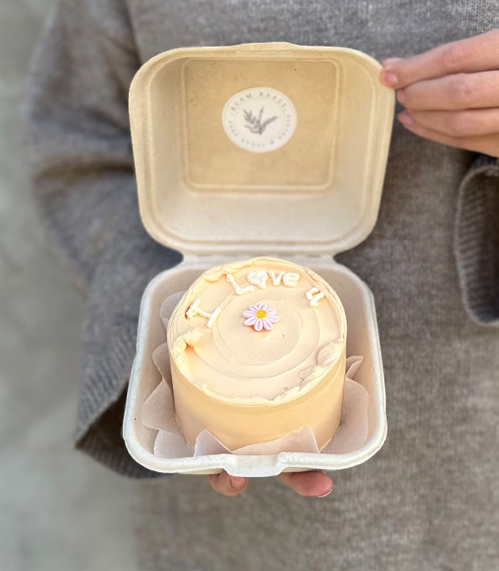 Beam Bakes I Love U Mini Bento Yaş Pasta