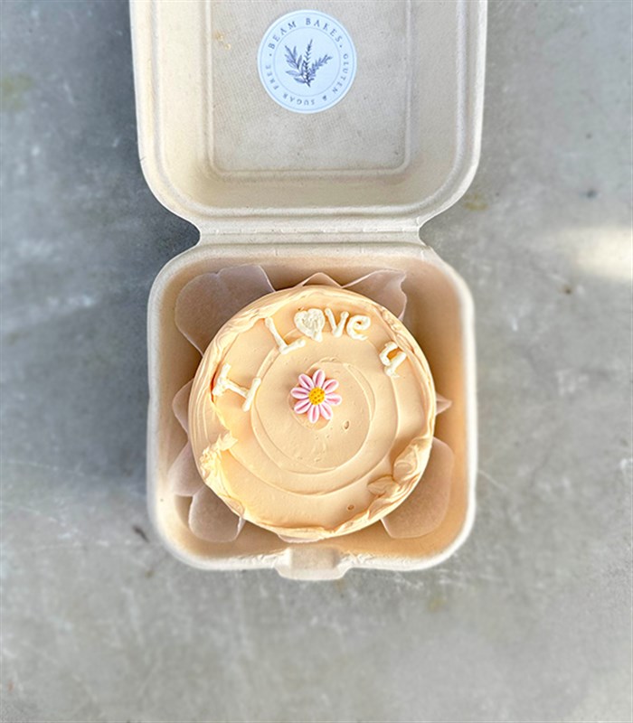 Beam Bakes I Love U Mini Bento Yaş Pasta