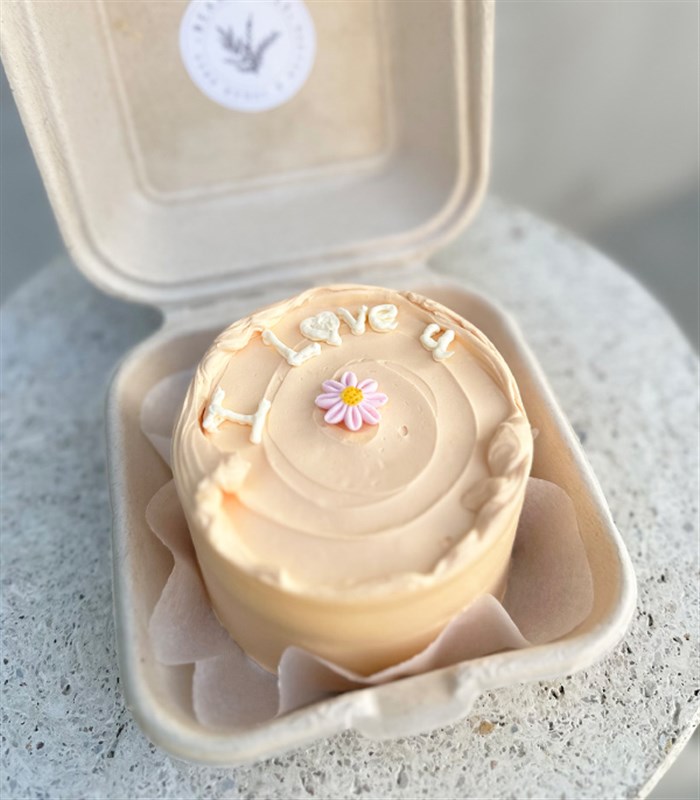 Beam Bakes I Love U Mini Bento Yaş Pasta