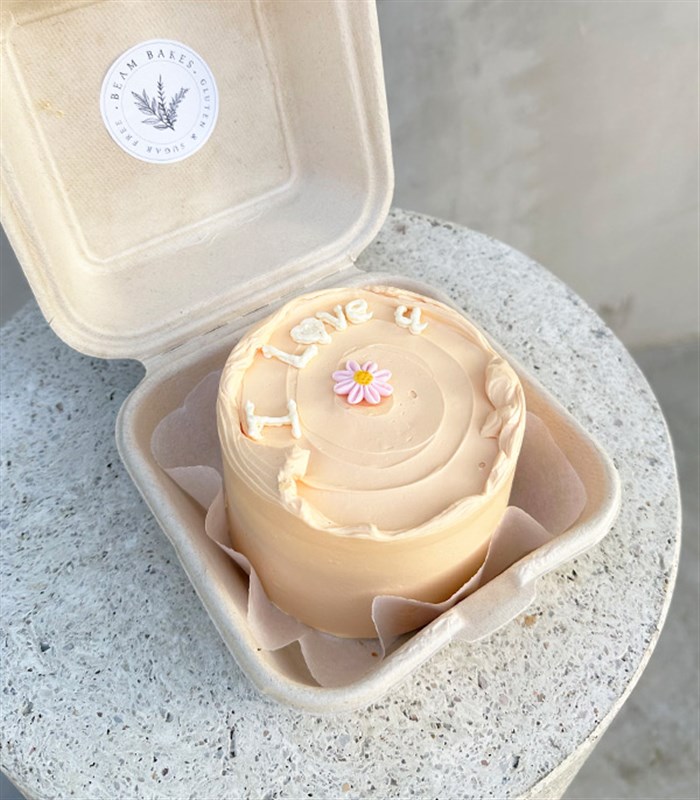 Beam Bakes I Love U Mini Bento Yaş Pasta