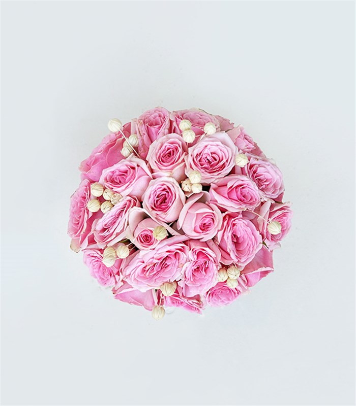 Ribbon Bow Pembe El İşi Seramik Mug Mini Aranjman