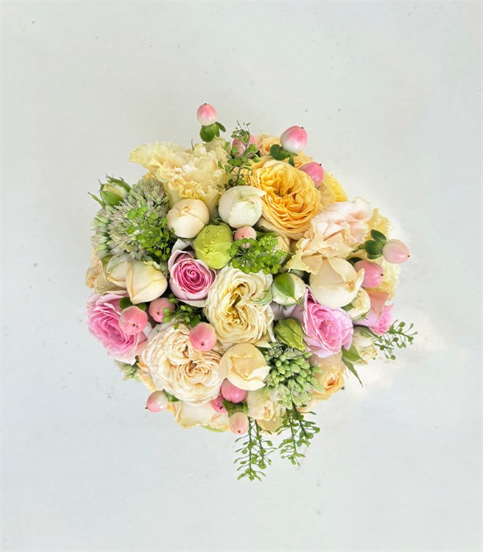 Ribbon Bow Yeşil El İşi Seramik Mug Mini Aranjman