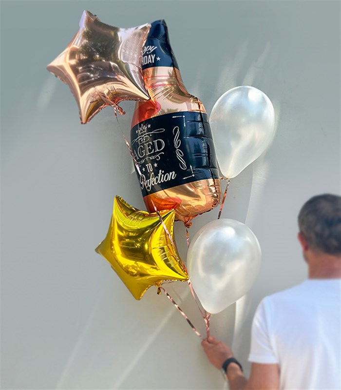 Whisky Happy Birthday 5Li Uçan Balon Seti