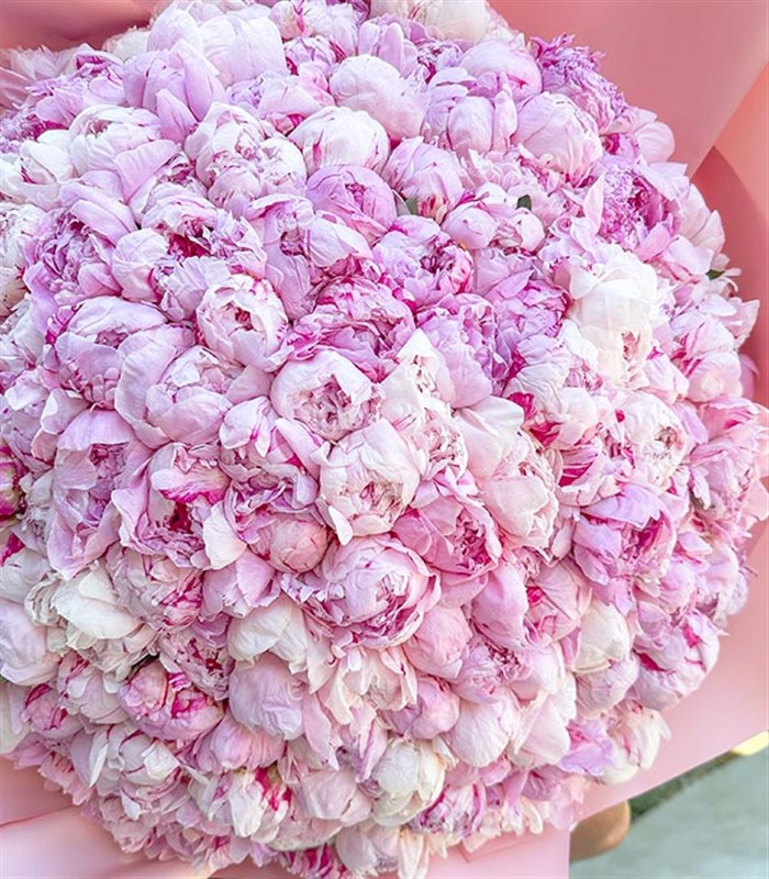 Royal Deluxe 201 Pembe Şakayık Buketi