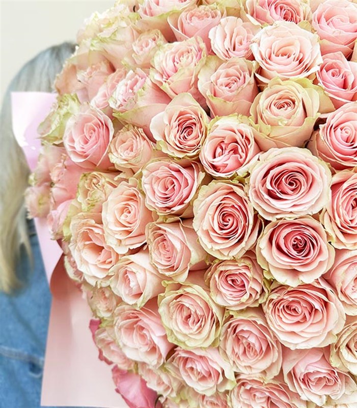 251 Pembe Gül Buketi Royal Deluxe