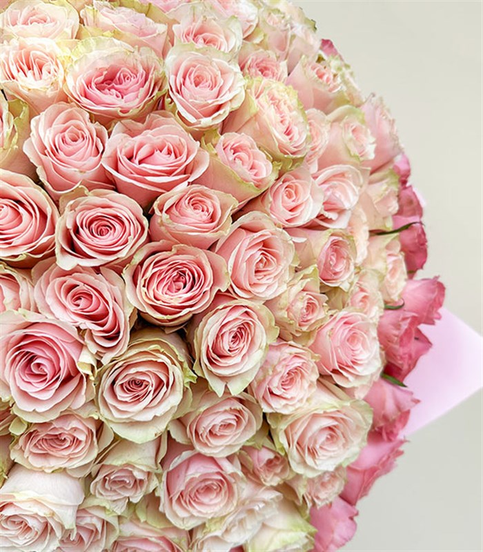 251 Pembe Gül Buketi Royal Deluxe