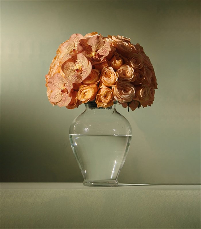 Soleil Deluxe Panoramik 101 Somon Gül Aranjmanı