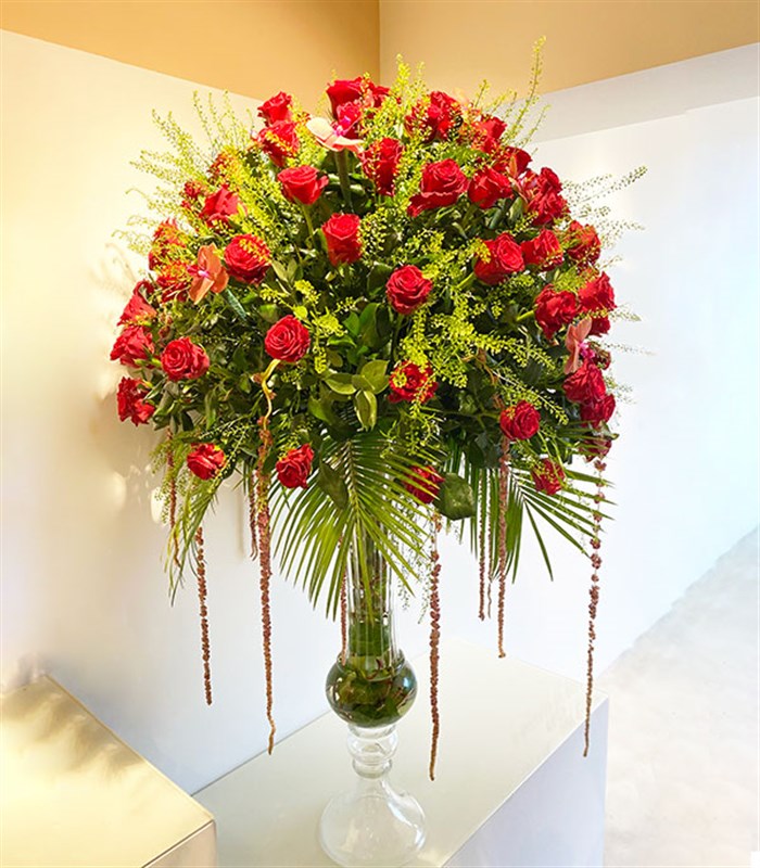 101 Red Roses Bouquet Royal Deluxe