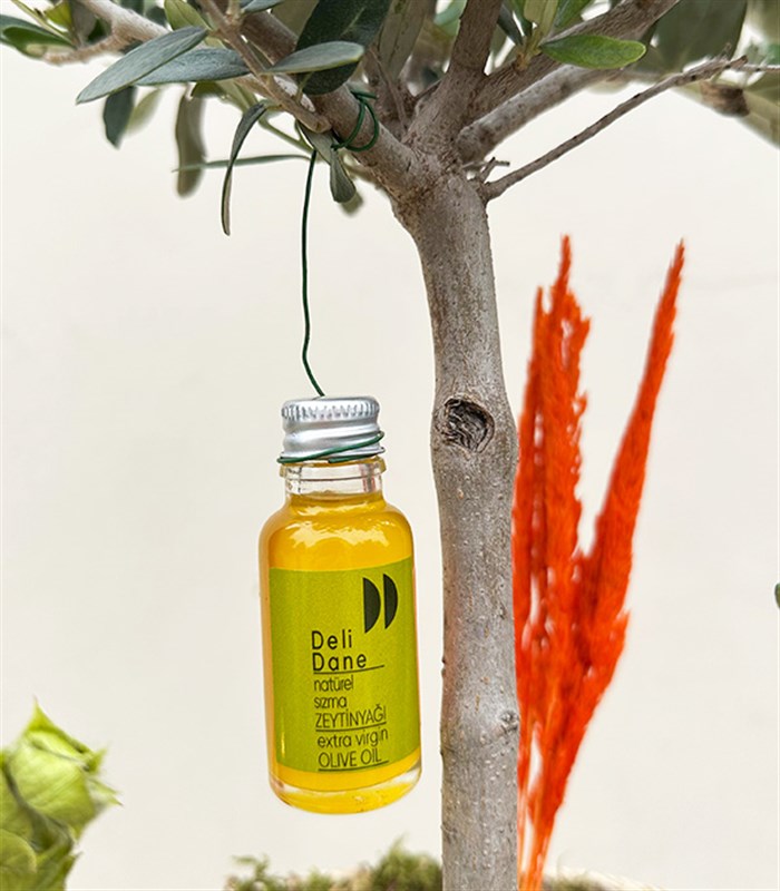 Deluxe Hasır Sepette Zeytin Ağacı