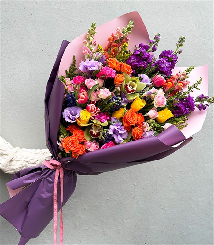 Rengarenk Bahar Buketi