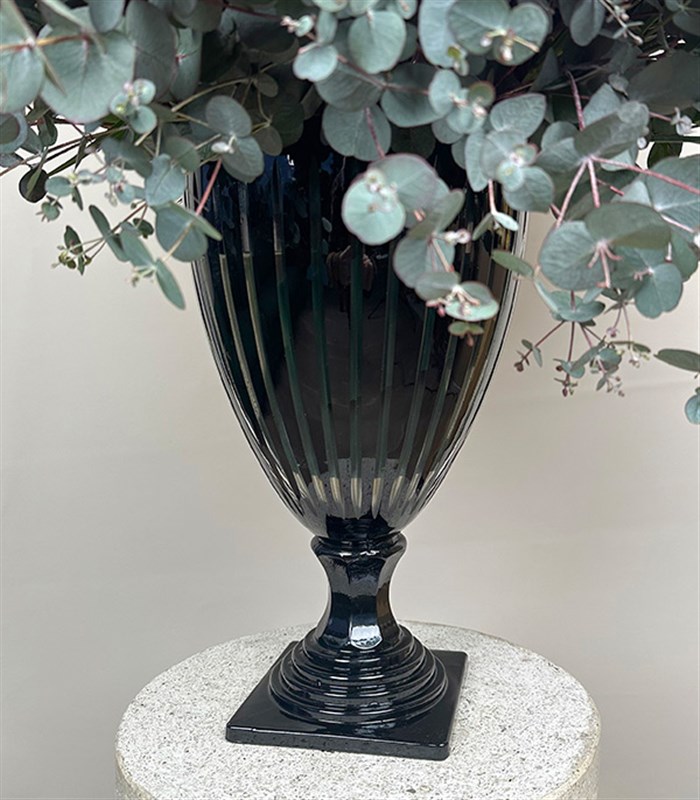 Sagittarius Lila Royal Deluxe Vazo Çiçek Aranjman