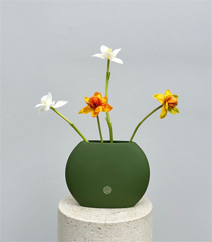 LEGO Nergis Yeşil Seramik Vazo Hediye Seti