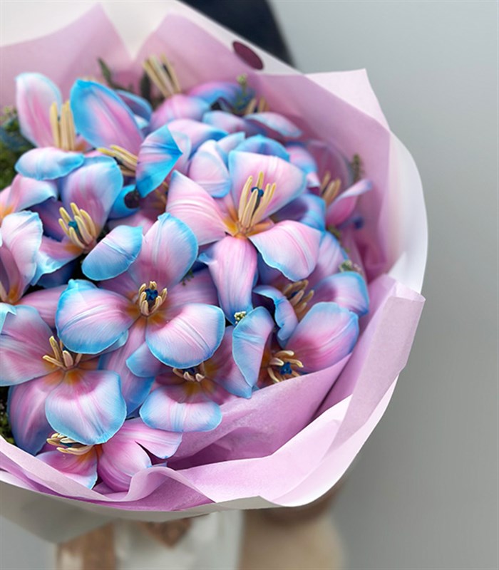 Sugar Bloom Deluxe 25 Unicorn Lale Buketi