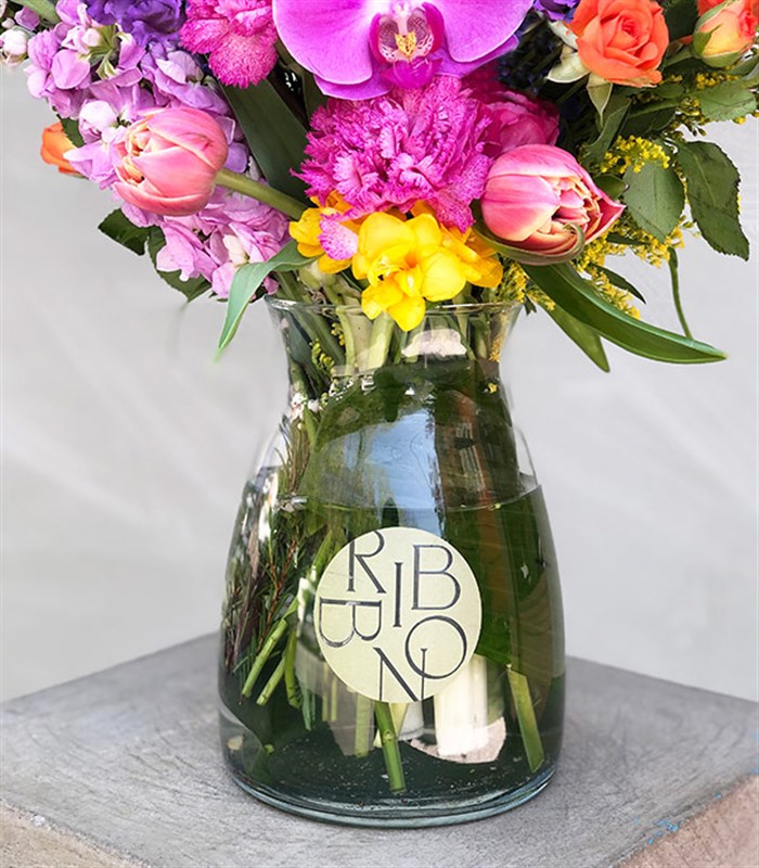 Frida Kahlo Rengarenk Vazo Aranjman