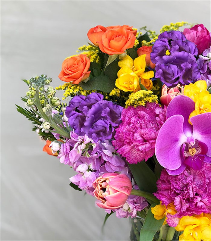 Frida Kahlo Rengarenk Vazo Aranjman