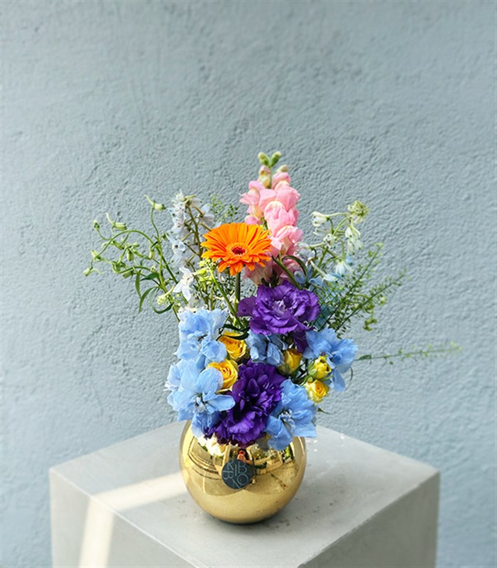 Rengarenk Çiçekler Mini Yaz Aranjmanı Limited Edition