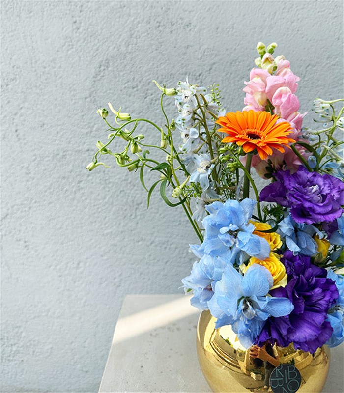 Rengarenk Çiçekler Mini Yaz Aranjmanı Limited Edition