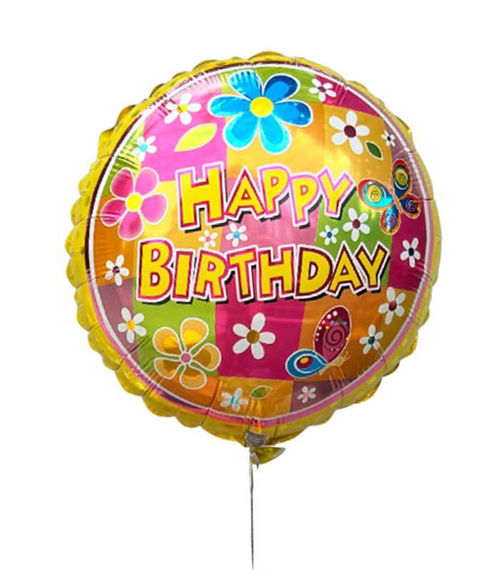 Summer Happy Birthday Uçan Balon 45 cm