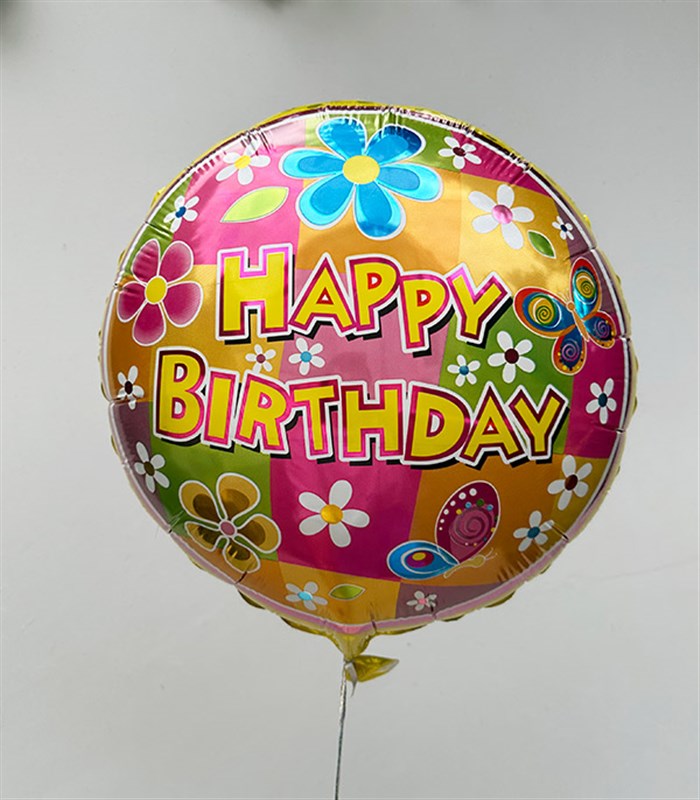 Happy Birthday LEGO Creator Çiçek Balon Hediye Kutusu