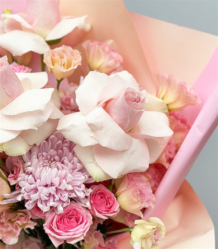 Pembe İlkbahar Buketi