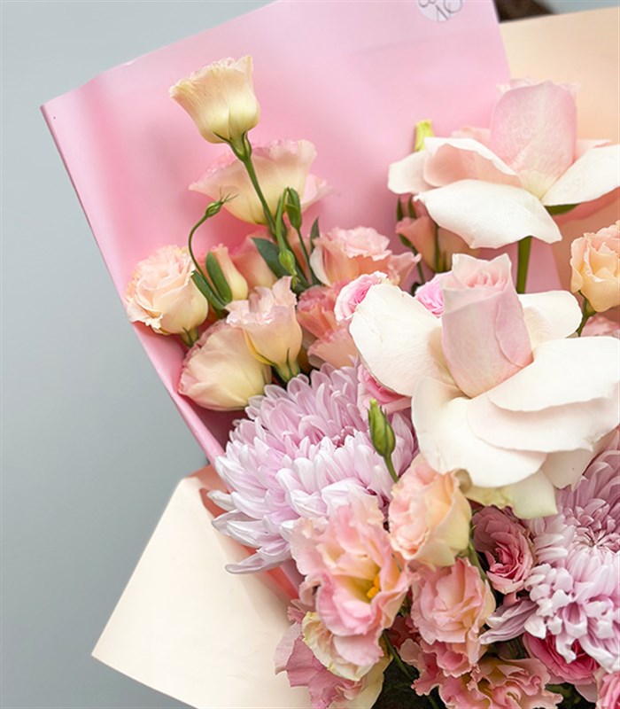 Pembe İlkbahar Buketi