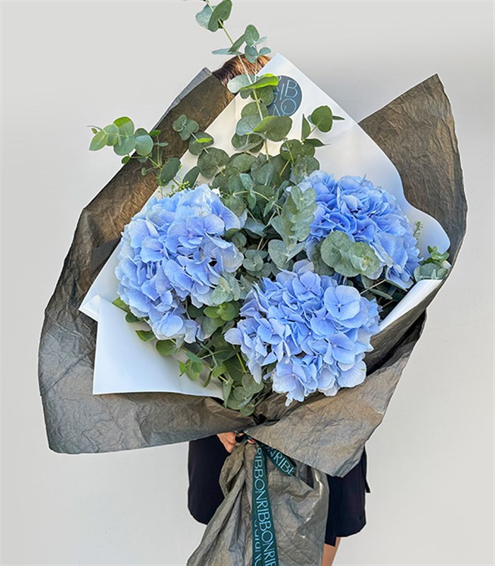 Maria Mavi Ortanca Buketi