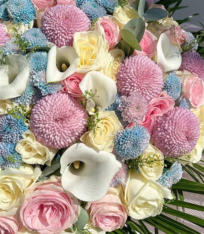 Royal Deluxe Pembe Gül Anastasya Gala Söz Nişan Buketi