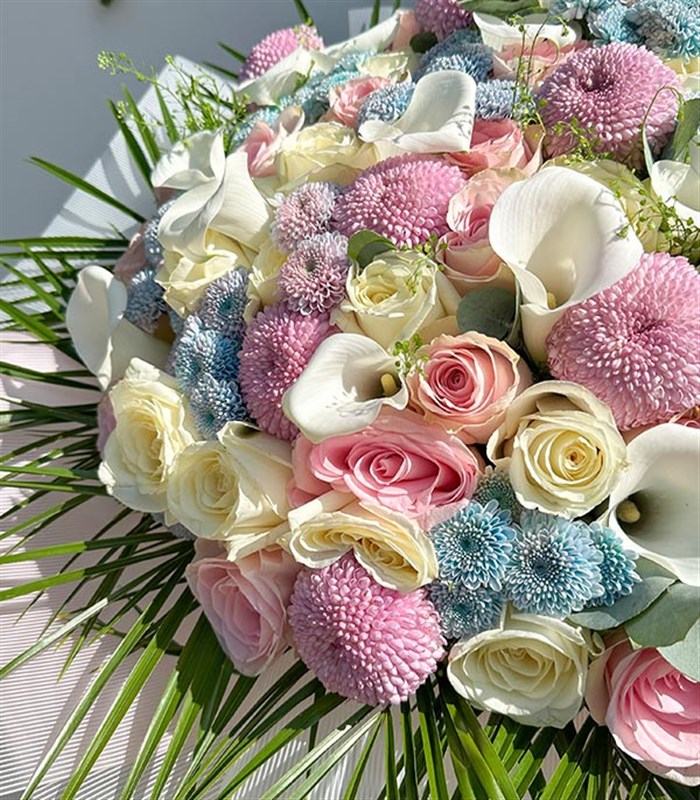 Royal Deluxe Pembe Gül Anastasya Gala Söz Nişan Buketi