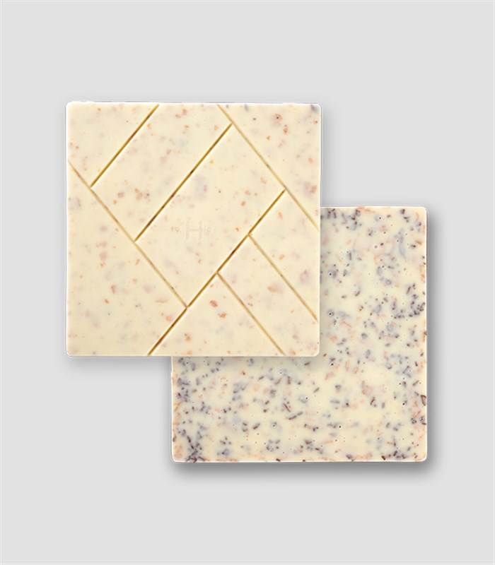 Harem Chocolate Kahveli & Krepli Beyaz Tablet Çikolata