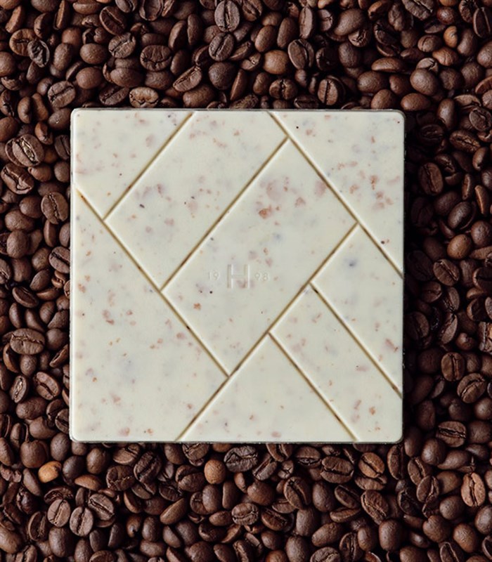 Harem Chocolate Kahveli & Krepli Beyaz Tablet Çikolata