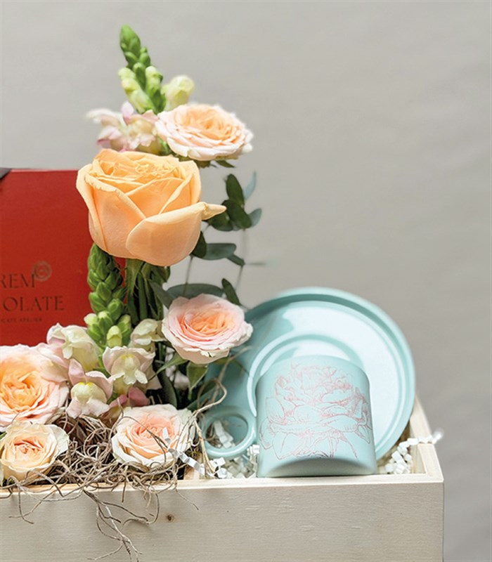 Harem Chocolate Türk Kahvesi Fincanı Hediye Kutusu