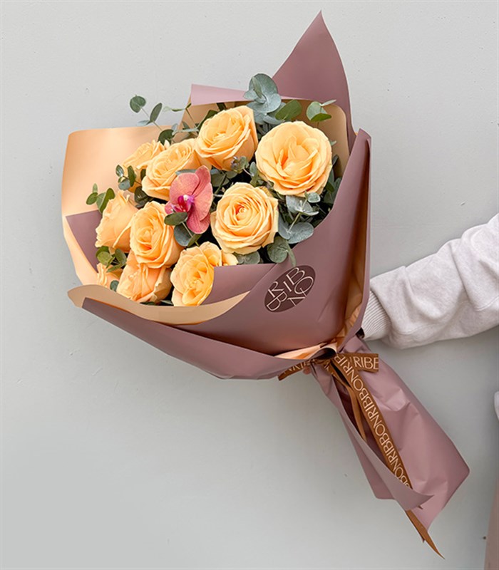 Kayısı Gül Buketi