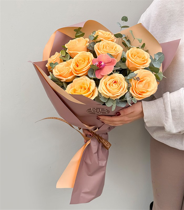 Kayısı Gül Buketi