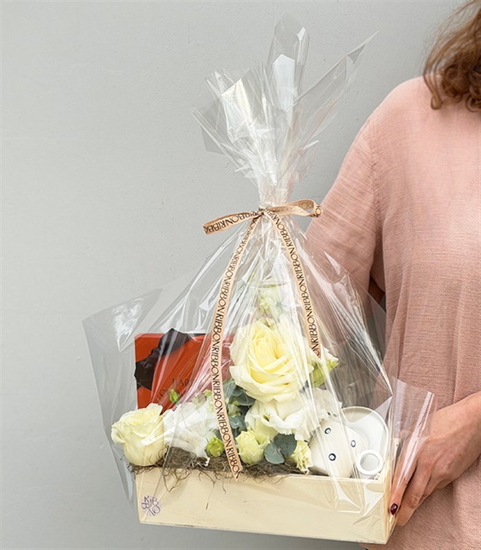 Harem Chocolate Nazar Boncuğu Türk Kahvesi Fincanı Hediye Kutusu