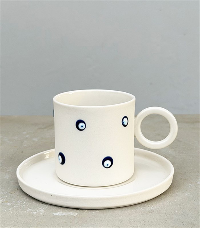 Harem Chocolate Nazar Boncuğu Türk Kahvesi Fincanı Hediye Kutusu