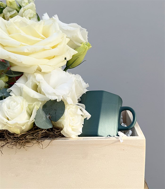 Harem Chocolate Lokum Espresso Mug Hediye Kutusu